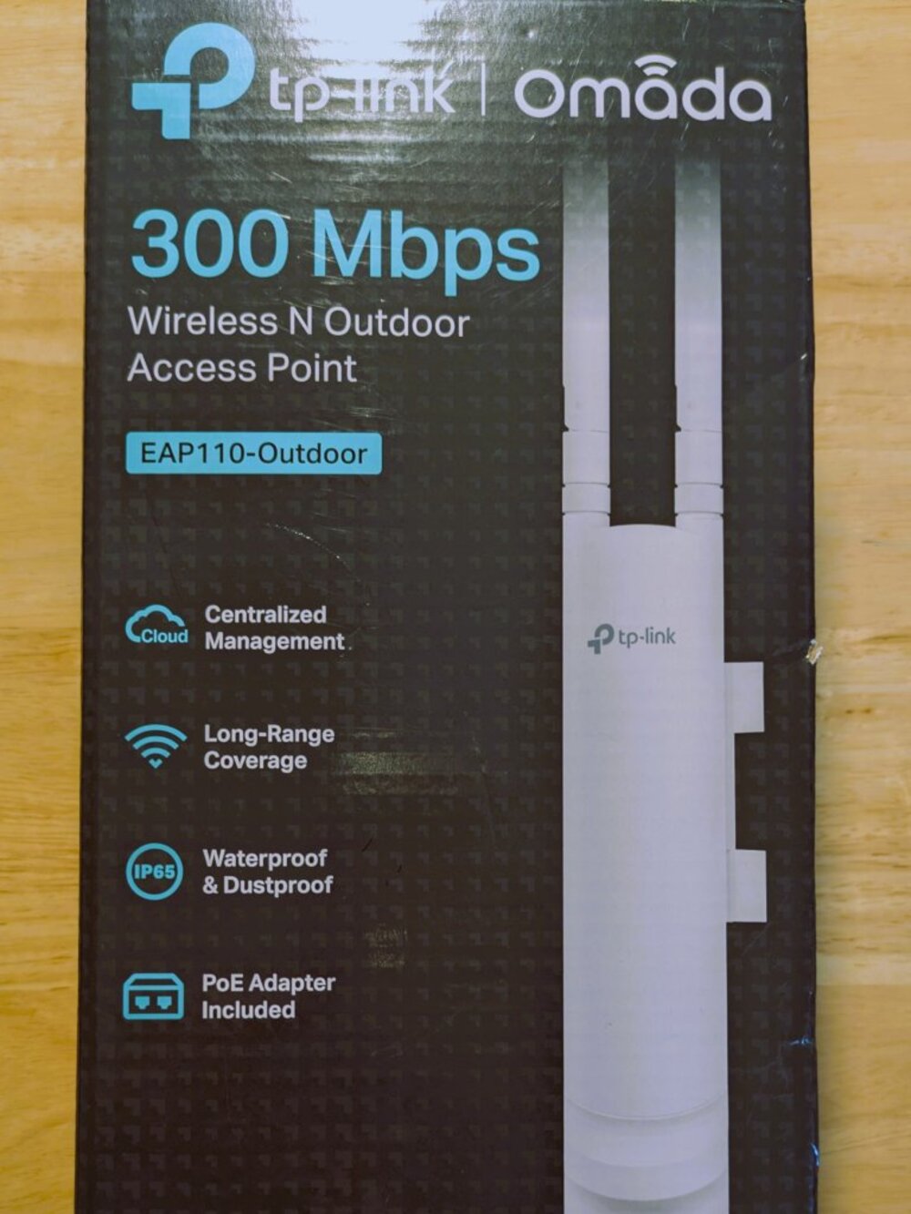 OMADA  T tp-LINK WHITE WIRELESSS ACCESS PORT N OUTDOOR